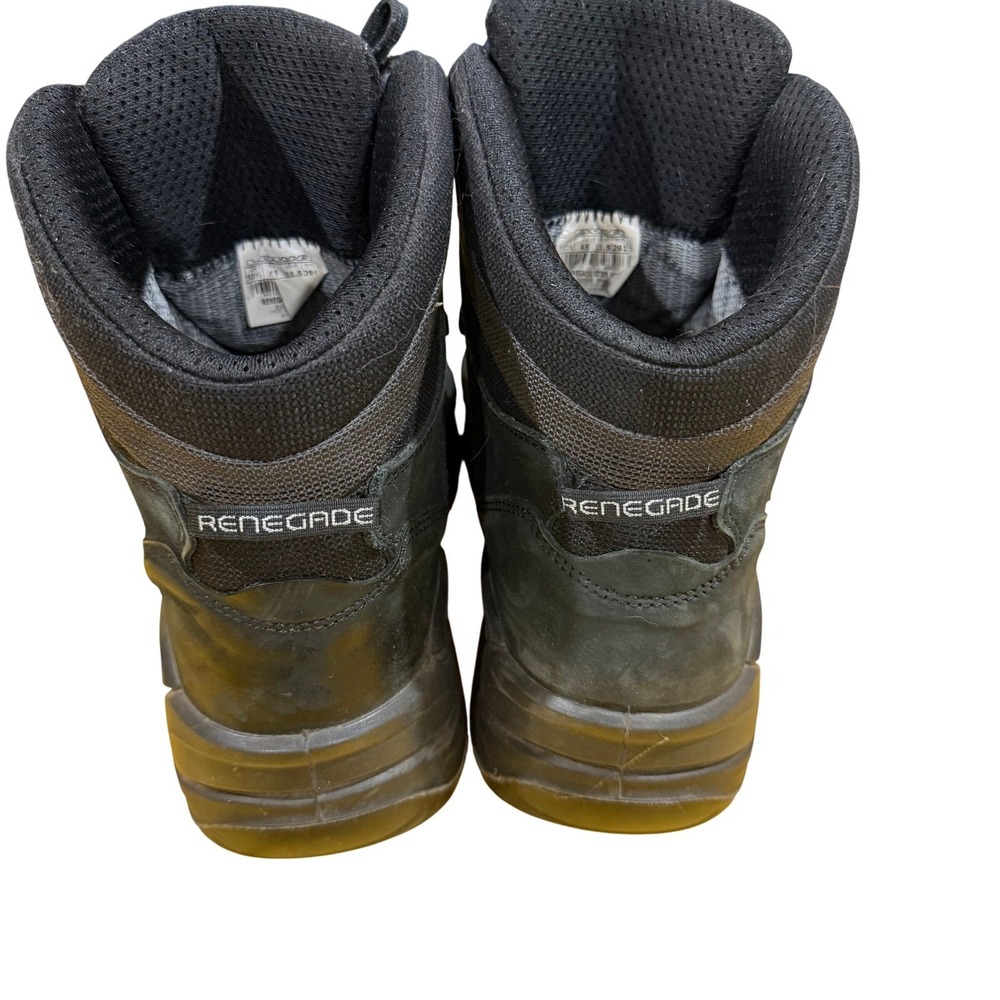 Lowa Renegade GTX Mid Mens Hiking Boots Black Gore-Tex Vibram 11.5 310945 9999 - Picture 2 of 8